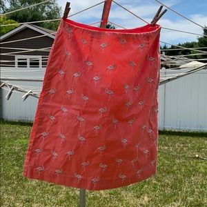 Pink Flamingo Skirt
